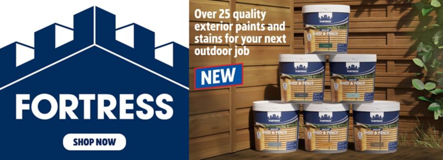 Fortress, Over 25 quality exterior paints and stains for your next outdoor job