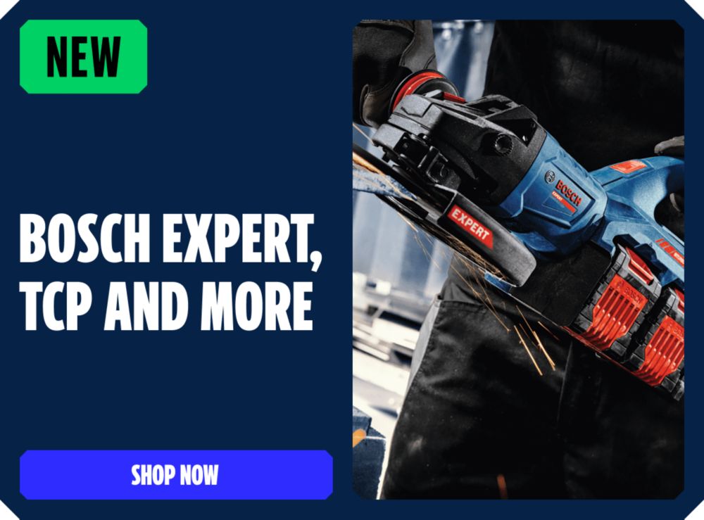 New Bosch Expert, TCP and More. Shop Now