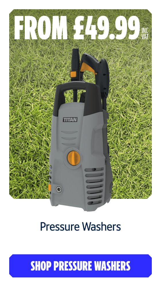 Pressure Washers From £49.99 Inc VAT. Shop Pressure Washers