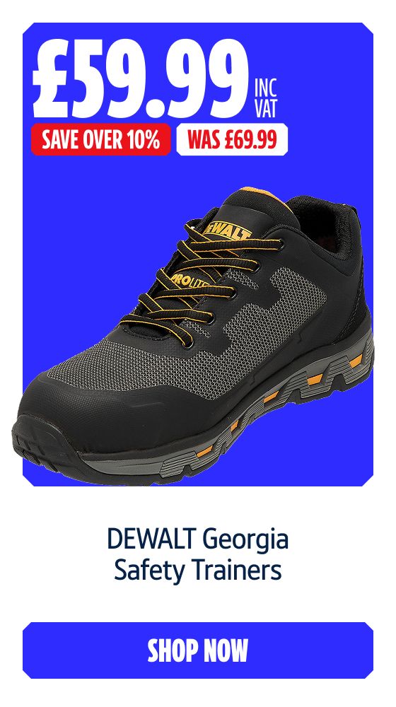 Save over 10% on these DEWALT Georgia Safety Trainers. Shop Now