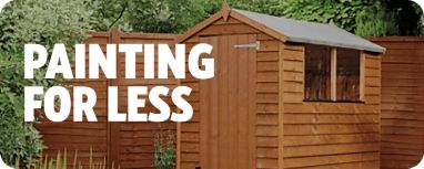 Painting for Less. Shop Masonry Paint, Fence Paint, Decking Oil and more