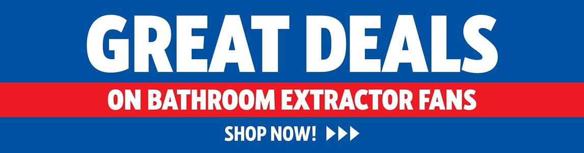 Great Deals on Bathroom Extractor Fans