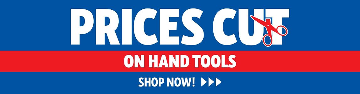 Prices Cut on Hand Tools