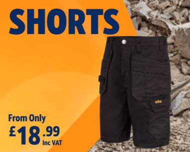 Work Shorts From Only £18.99 Inc VAT. Shop The Range