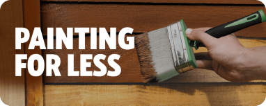 Painting for Less. Shop Fence Paint, Decking Oil, Masonry Paint and more