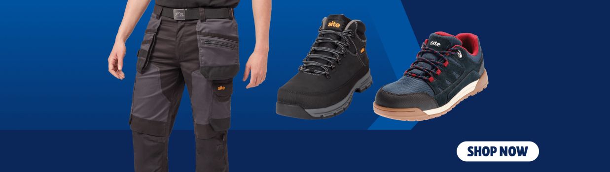 Save £5 Inc VAT on selected Site Workwear
