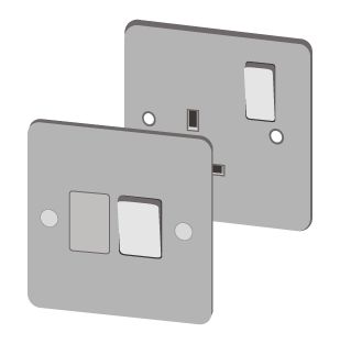 Sockets BSEED Wall Light Switches Parts White Glass Frames USB