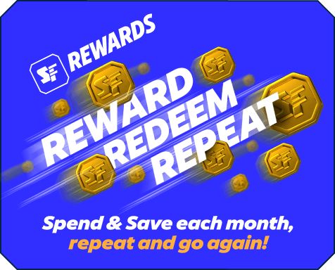 Screwfix Rewards. Reward, Redeem, Repeat! Find Out More