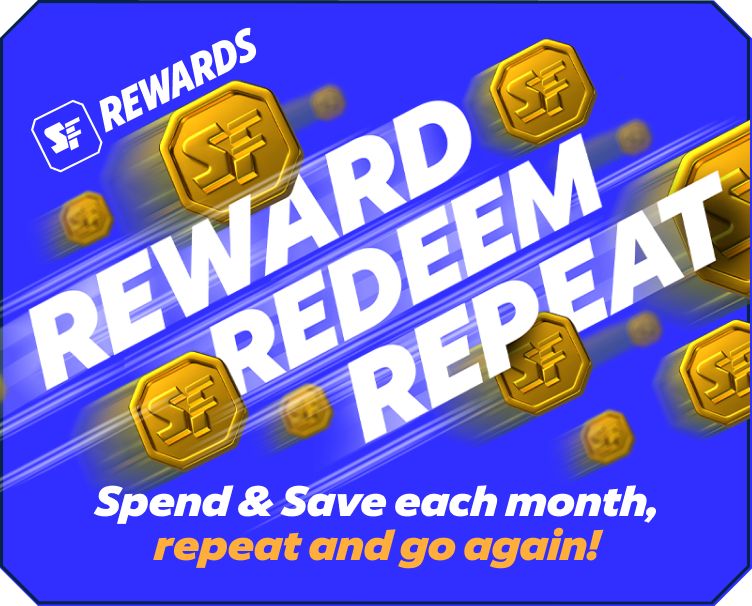 Screwfix Rewards. Reward, Redeem, Repeat. Find Out More