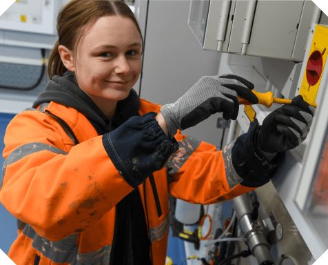 Gracie Donaghy, Electrician, Bridgwater