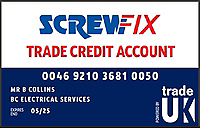 Screwfix Trade Card Image