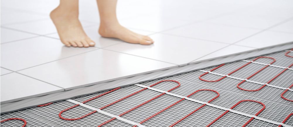 Underfloor heating systems types and costs Screwfix
