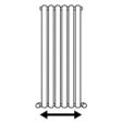 View all 301-500mm Width Column Radiators