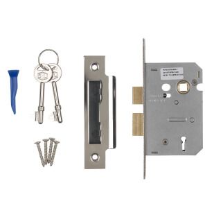 S-Guard Door Lock,Heavy Duty Mortise Handle Lock with 65MM Double