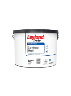 Buy any 2 for £29.99 Inc VAT on Leyland Trade Contract Matt Emulsion Paint