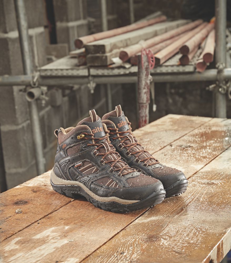 The ultimate Site Ironstone Safety Boots Brown Size 9 Reviews