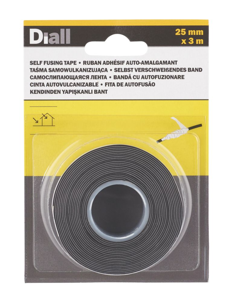 The ultimate SelfAmalgamating Rubber Tape Black 3m x 25mm Reviews