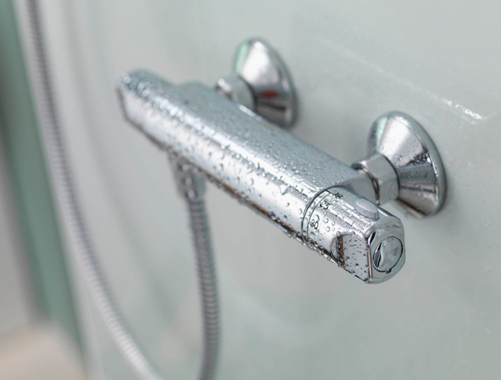 The ultimate Aqualisa RearFed Exposed Chrome Thermostatic Mixer Shower