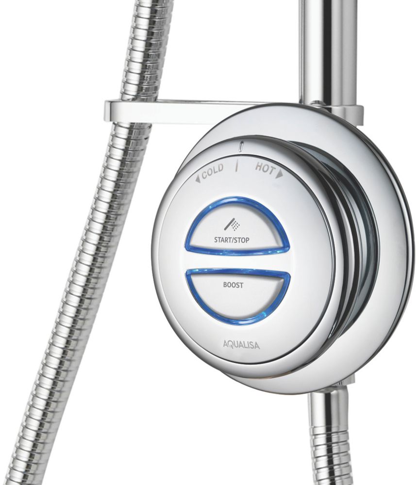 The ultimate Aqualisa Quartz CeilingFed Chrome Thermostatic