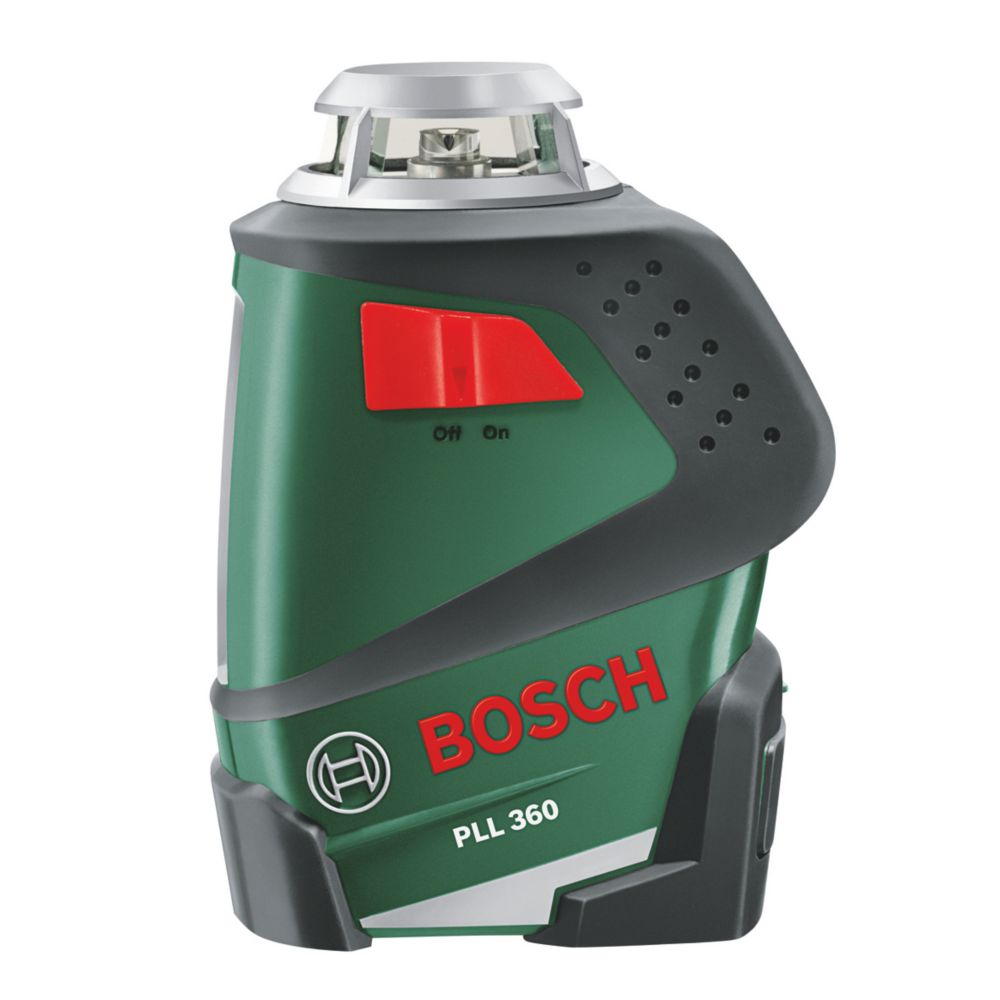 The ultimate Bosch PLL 360 SelfLevelling Cross Line Laser Level