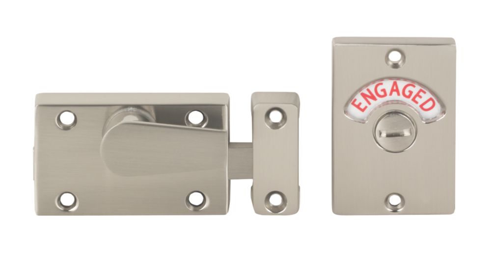 The ultimate Smith & Locke Bathroom Indicator Bolt Satin Chrome Reviews