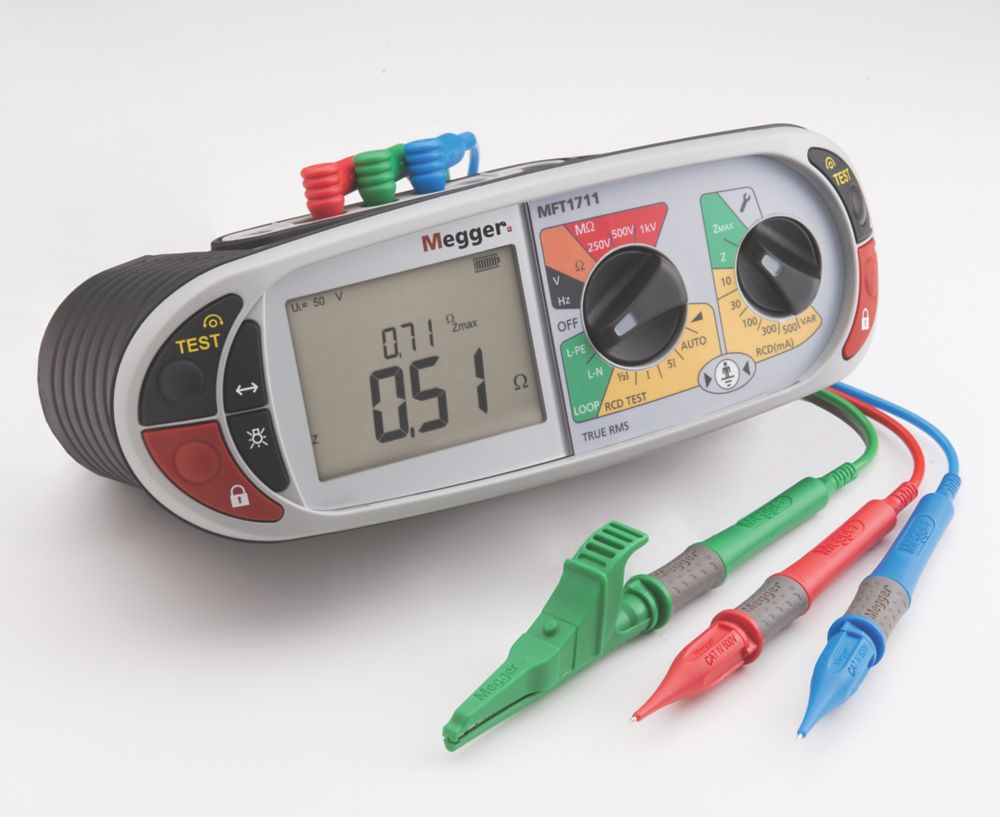 The ultimate Megger MFT1711 Multifunction Tester Reviews