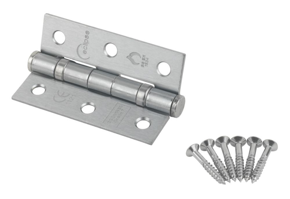 The ultimate Eclipse Fire Door Ball Bearing Hinges Fire Rated 76 x 51mm 2 Pack Reviews