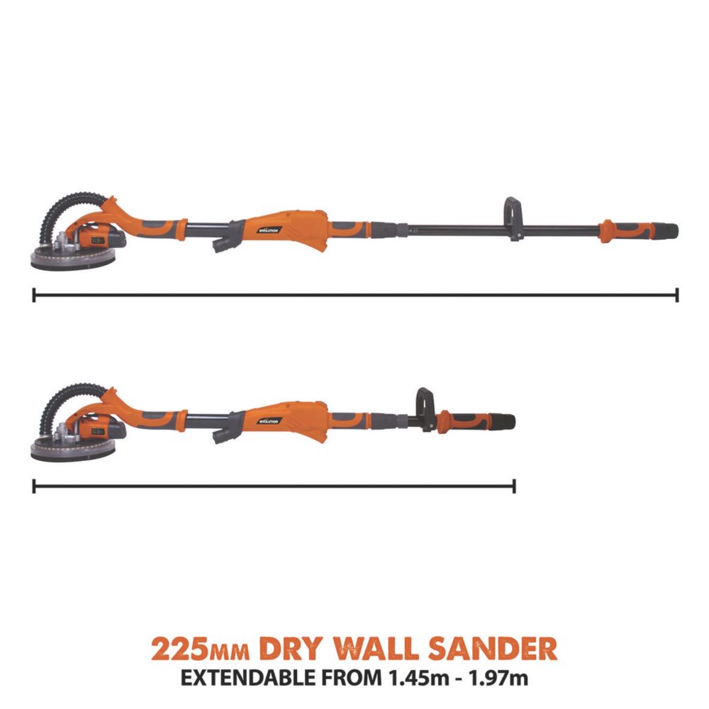 The ultimate Evolution R255DWS 225mm Electric Drywall Sander 240V Reviews