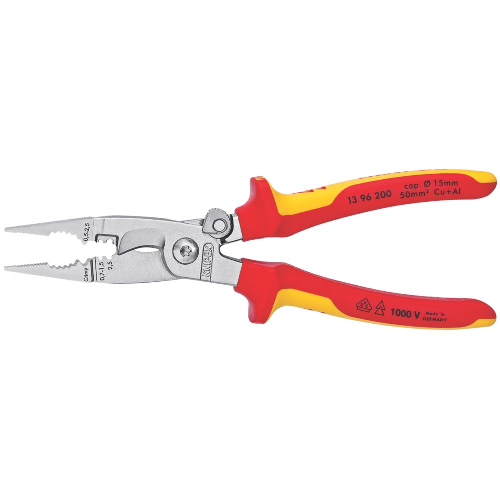 The ultimate Knipex 5in1 VDE Electrical Installation Pliers 8" Reviews