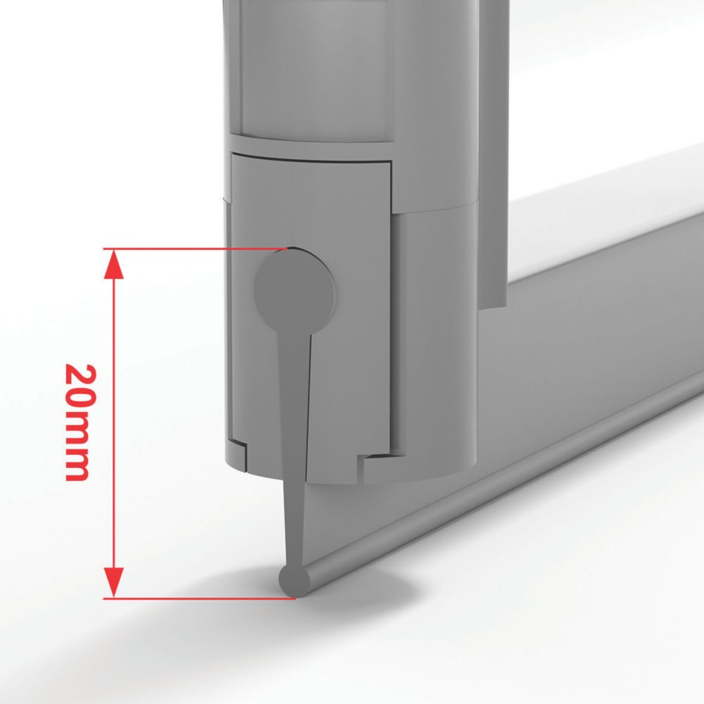 The ultimate Aqualux Replacement 4Fold Bath Screen Seal Grey 1020mm