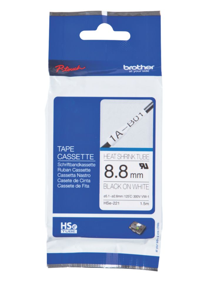 The ultimate Brother HSE221 Heat Shrink Tubing 8.8 x 1.5m Reviews
