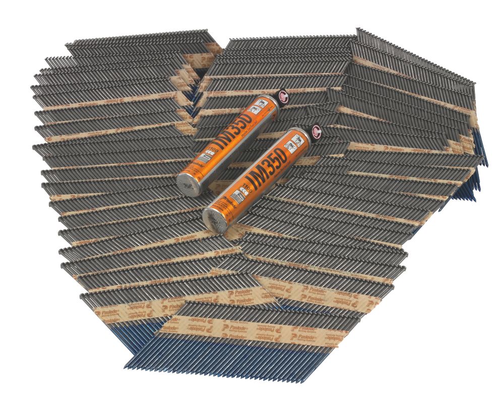 The ultimate Paslode Bright IM350 Collated Nails 3.1 x 90mm 2200 Pack