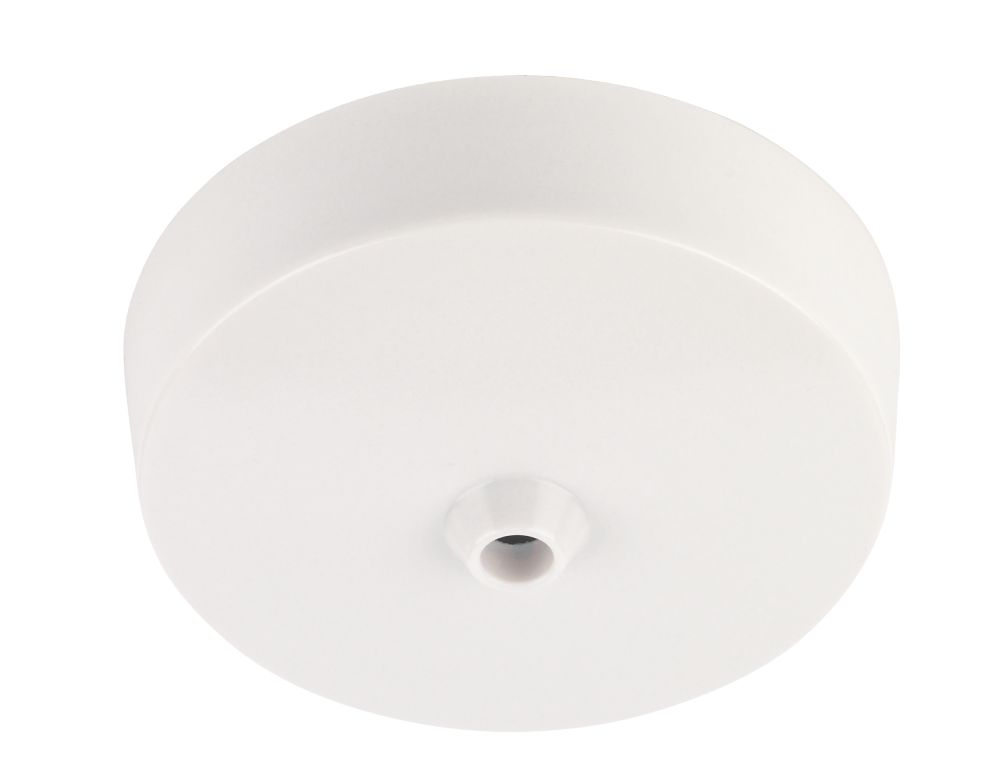 Side Fitting 95mm Light Front Side Fixing Ceiling Rose Strap