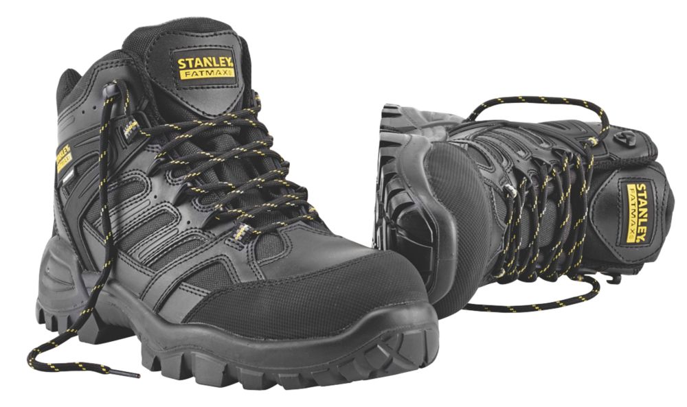 The ultimate Stanley FatMax Ontario Safety Boots Black Size 9 Reviews