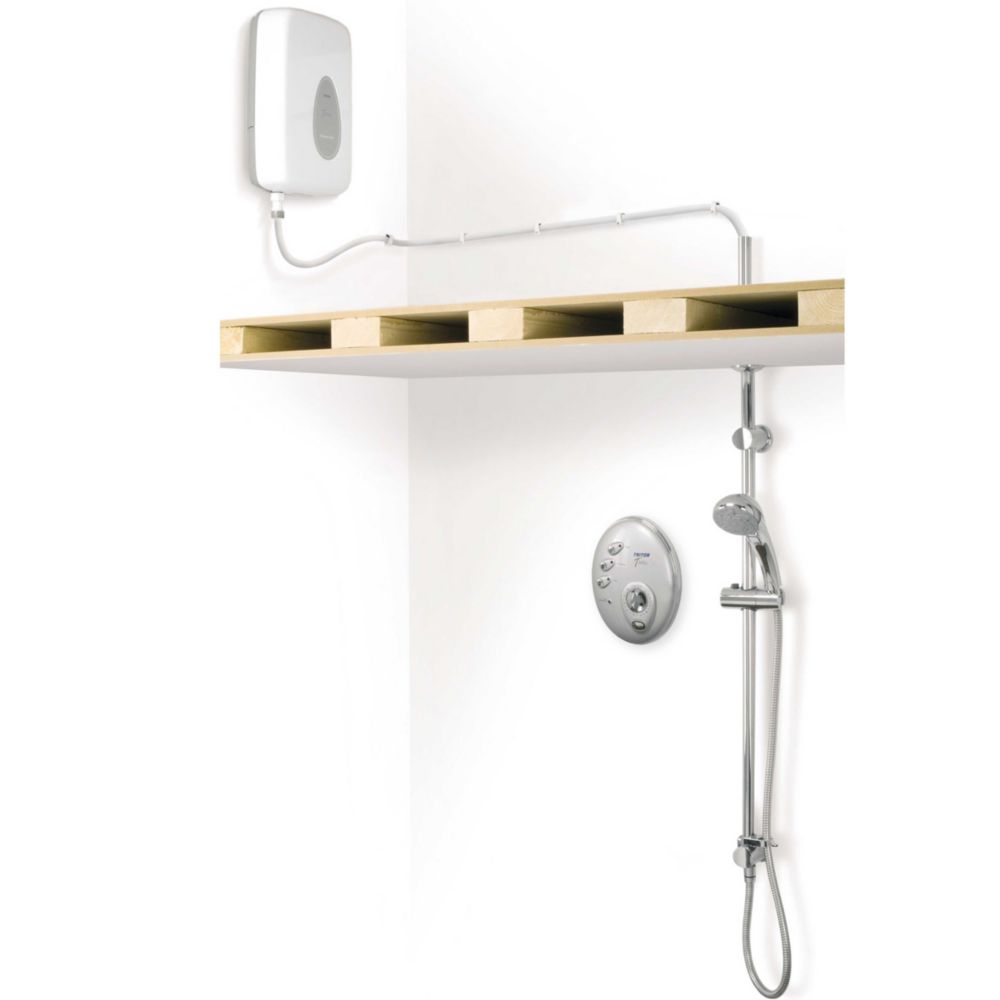 The ultimate Triton T300si Wireless Satin Chrome 10.5kW Manual Electric